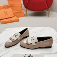 $125.00 USD Hermes Leather Shoes For Women #1341228