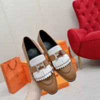 $125.00 USD Hermes Leather Shoes For Women #1341229