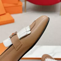 $125.00 USD Hermes Leather Shoes For Women #1341229
