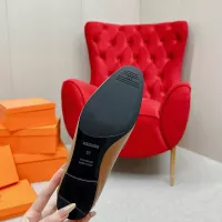$125.00 USD Hermes Leather Shoes For Women #1341229