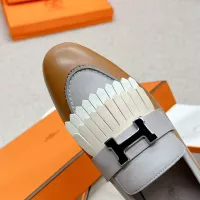 $125.00 USD Hermes Leather Shoes For Women #1341230