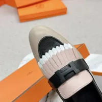 $125.00 USD Hermes Leather Shoes For Women #1341237