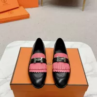 $125.00 USD Hermes Leather Shoes For Women #1341240