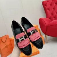 $125.00 USD Hermes Leather Shoes For Women #1341240