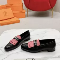 $125.00 USD Hermes Leather Shoes For Women #1341240