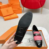 $125.00 USD Hermes Leather Shoes For Women #1341240