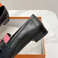 $125.00 USD Hermes Leather Shoes For Women #1341240