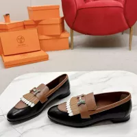 $125.00 USD Hermes Leather Shoes For Women #1341241