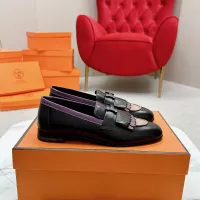 $125.00 USD Hermes Leather Shoes For Women #1341242