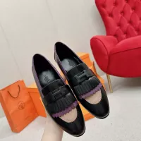$125.00 USD Hermes Leather Shoes For Women #1341242