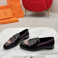 $125.00 USD Hermes Leather Shoes For Women #1341242