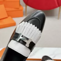 $125.00 USD Hermes Leather Shoes For Women #1341245