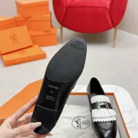 $125.00 USD Hermes Leather Shoes For Women #1341245