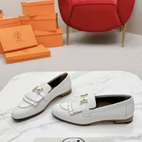 $125.00 USD Hermes Leather Shoes For Women #1341257
