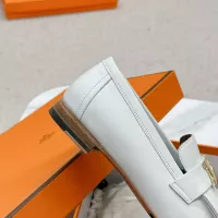 $125.00 USD Hermes Leather Shoes For Women #1341257