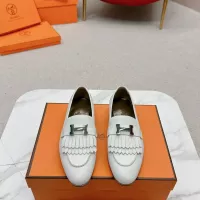 $125.00 USD Hermes Leather Shoes For Women #1341258