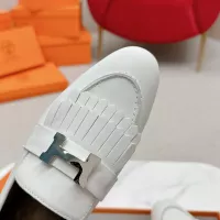 $125.00 USD Hermes Leather Shoes For Women #1341258