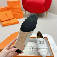 $125.00 USD Hermes Leather Shoes For Women #1341258