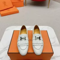 $125.00 USD Hermes Leather Shoes For Women #1341259
