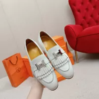 $125.00 USD Hermes Leather Shoes For Women #1341259