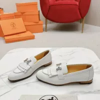 $125.00 USD Hermes Leather Shoes For Women #1341259