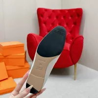 $125.00 USD Hermes Leather Shoes For Women #1341259