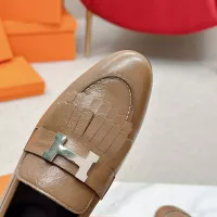 $125.00 USD Hermes Leather Shoes For Women #1341261