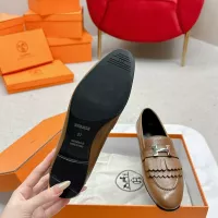 $125.00 USD Hermes Leather Shoes For Women #1341261