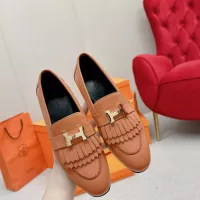 $125.00 USD Hermes Leather Shoes For Women #1341262