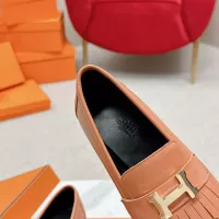 $125.00 USD Hermes Leather Shoes For Women #1341262
