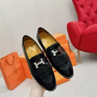 $125.00 USD Hermes Leather Shoes For Women #1341263