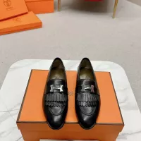 $125.00 USD Hermes Leather Shoes For Women #1341264