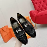 $125.00 USD Hermes Leather Shoes For Women #1341264