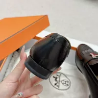 $125.00 USD Hermes Leather Shoes For Women #1341264