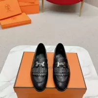 $125.00 USD Hermes Leather Shoes For Women #1341265