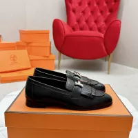 $125.00 USD Hermes Leather Shoes For Women #1341265