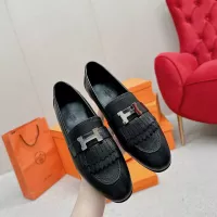 $125.00 USD Hermes Leather Shoes For Women #1341265