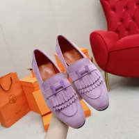 $125.00 USD Hermes Leather Shoes For Women #1341266