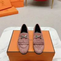 $125.00 USD Hermes Leather Shoes For Women #1341267