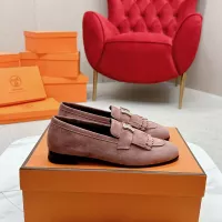 $125.00 USD Hermes Leather Shoes For Women #1341267