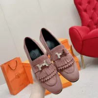 $125.00 USD Hermes Leather Shoes For Women #1341267