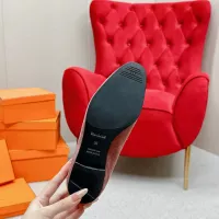 $125.00 USD Hermes Leather Shoes For Women #1341267