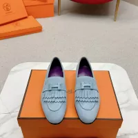 $125.00 USD Hermes Leather Shoes For Women #1341268