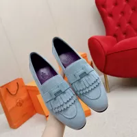 $125.00 USD Hermes Leather Shoes For Women #1341268