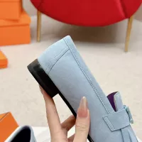$125.00 USD Hermes Leather Shoes For Women #1341268