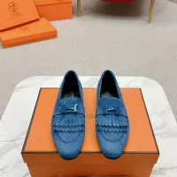 $125.00 USD Hermes Leather Shoes For Women #1341269