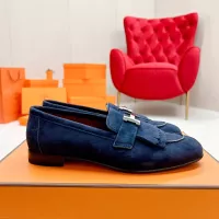 $125.00 USD Hermes Leather Shoes For Women #1341270
