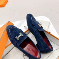 $125.00 USD Hermes Leather Shoes For Women #1341270