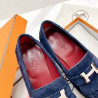 $125.00 USD Hermes Leather Shoes For Women #1341270