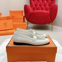 $125.00 USD Hermes Leather Shoes For Women #1341271